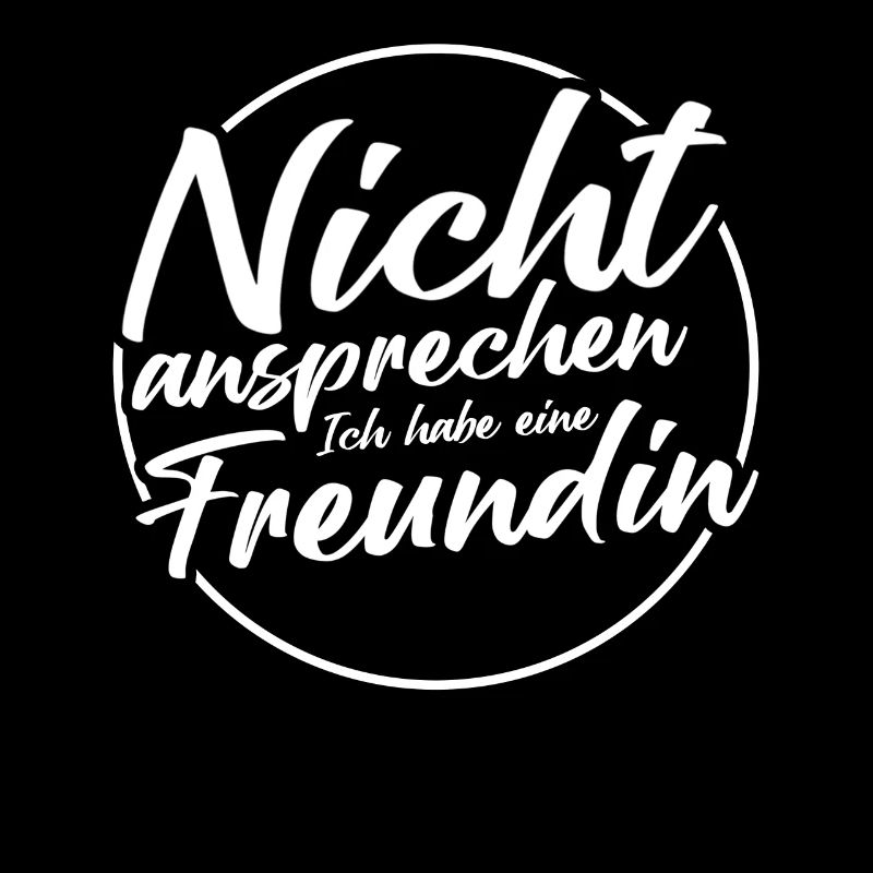 Nicht ansprechen Ich habe eine Freundin