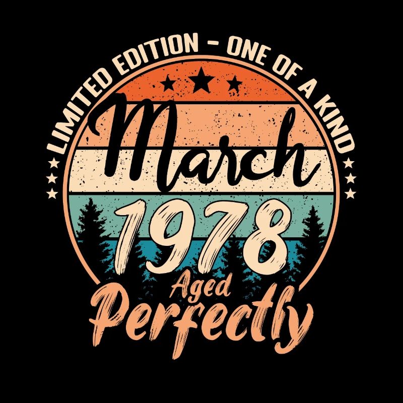 March 1978 anniversary 1978 legends March