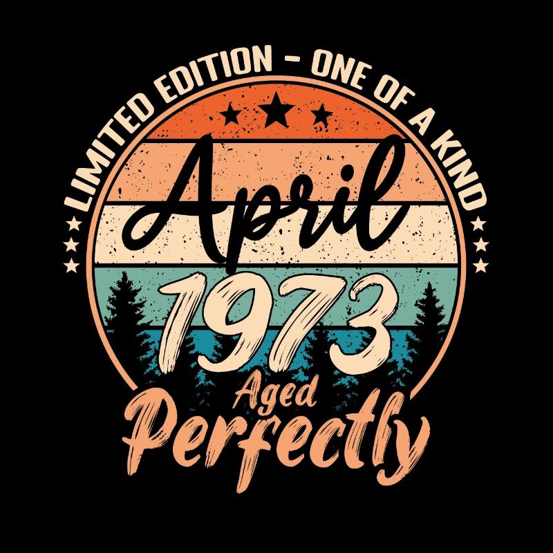 April 1973 anniversary 1973 legends April