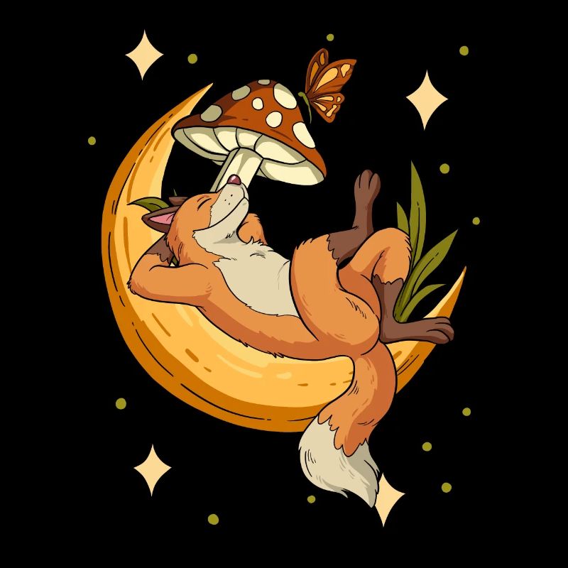 Cottagecore Fox
