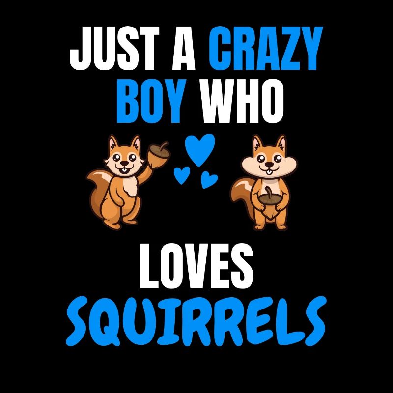 Crazy Boy Rodent Gift Squirrel