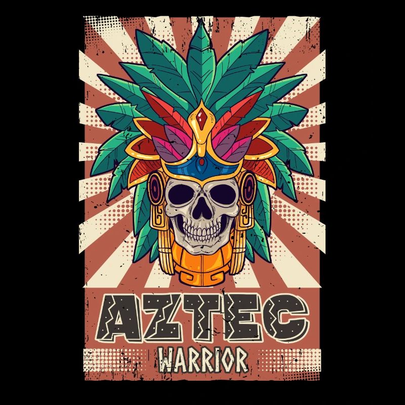 Guerrier aztèque mexicain Aztèques