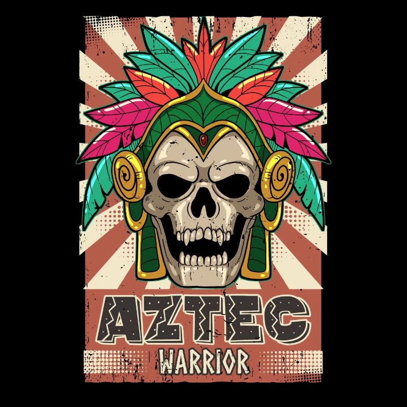Guerrier aztèque mexicain Aztèques