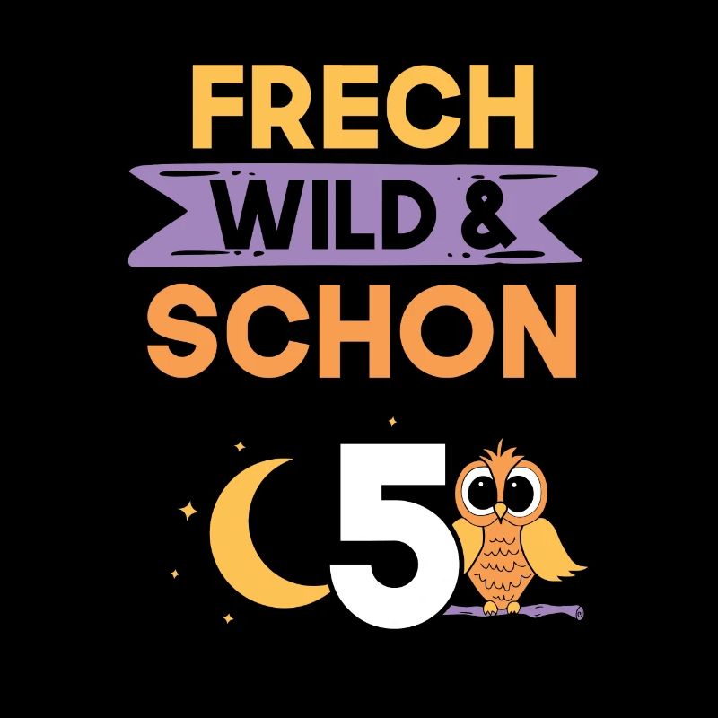 5 Jahre Geburtstag Junge Mädchen Eule