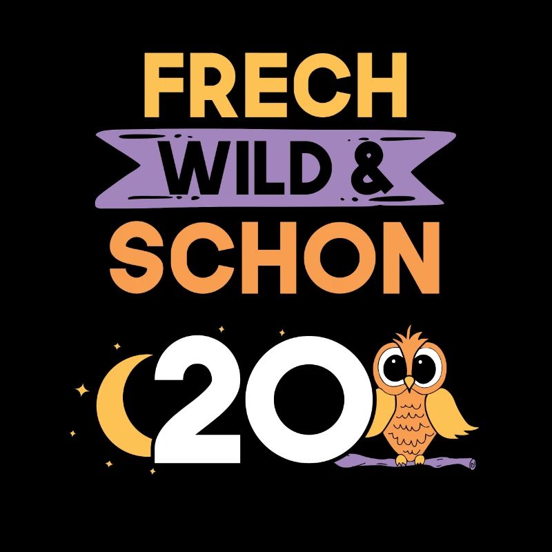 Geschenk 20 Jahre Geburtstag Eule