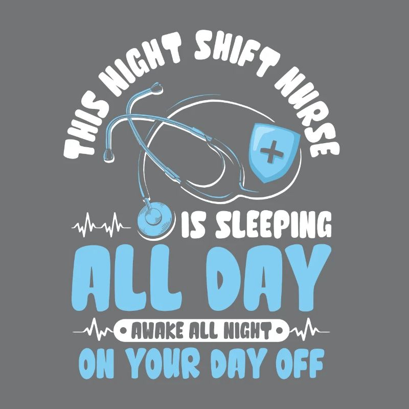 This Night Shift Nurse is sleeping all day
