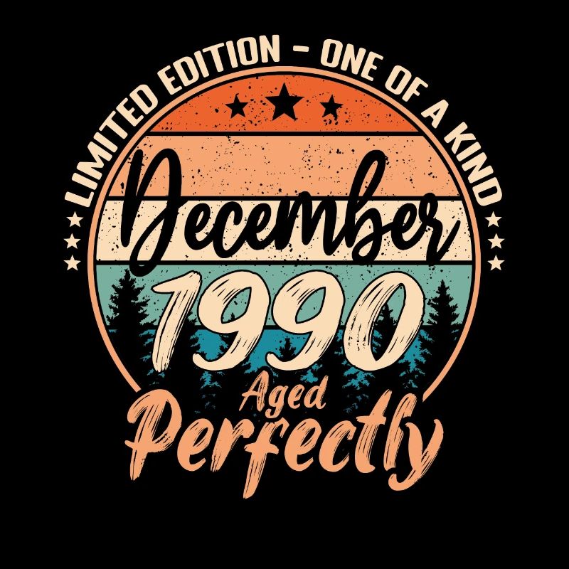 Décembre 1990 anniversaire 1990 légendes Décembre