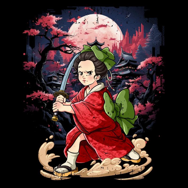 Samurai Kimono Women