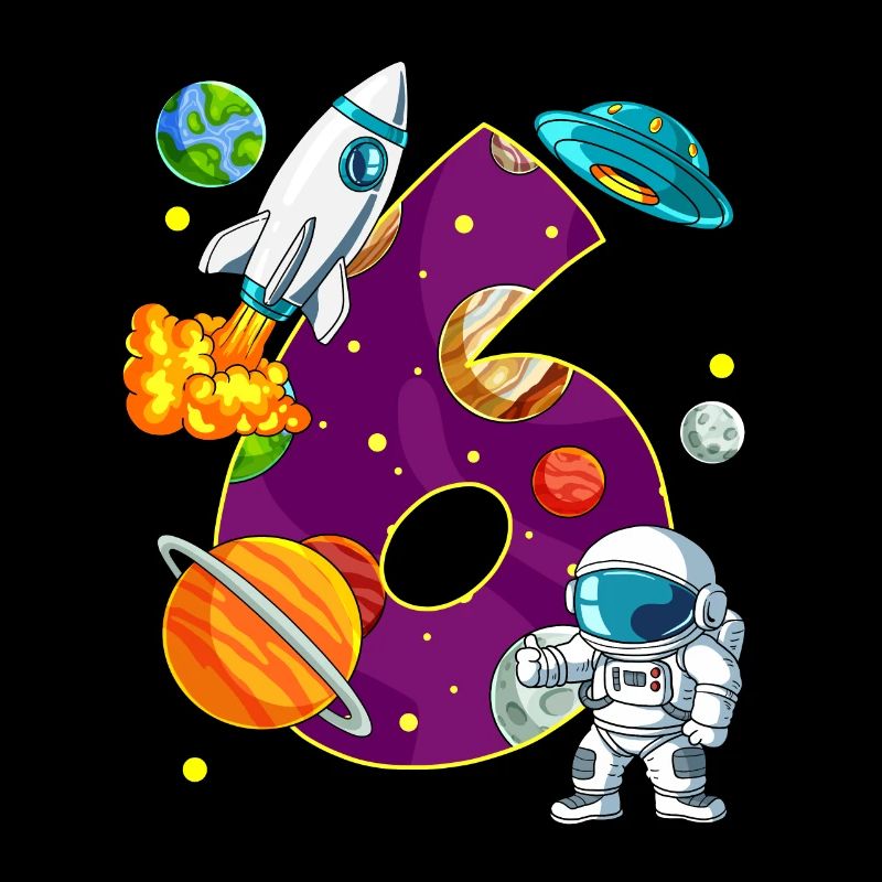 6 Anniversaire Astronaute de l’espace 6 ans