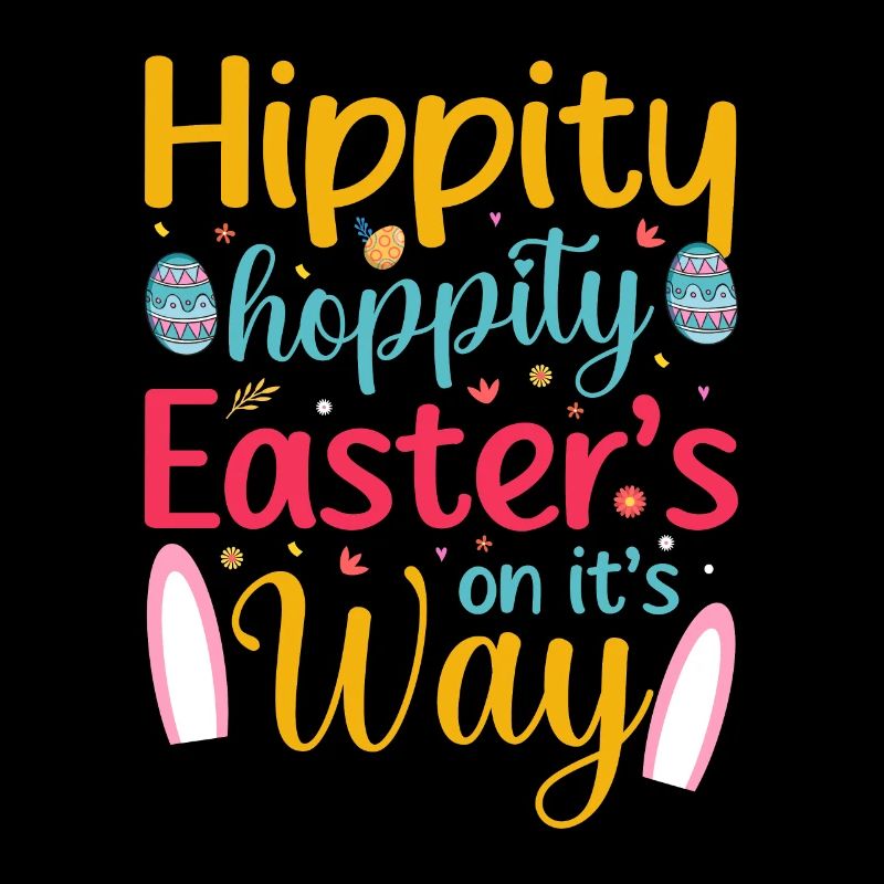 Happy Easter with the Easter Bunny