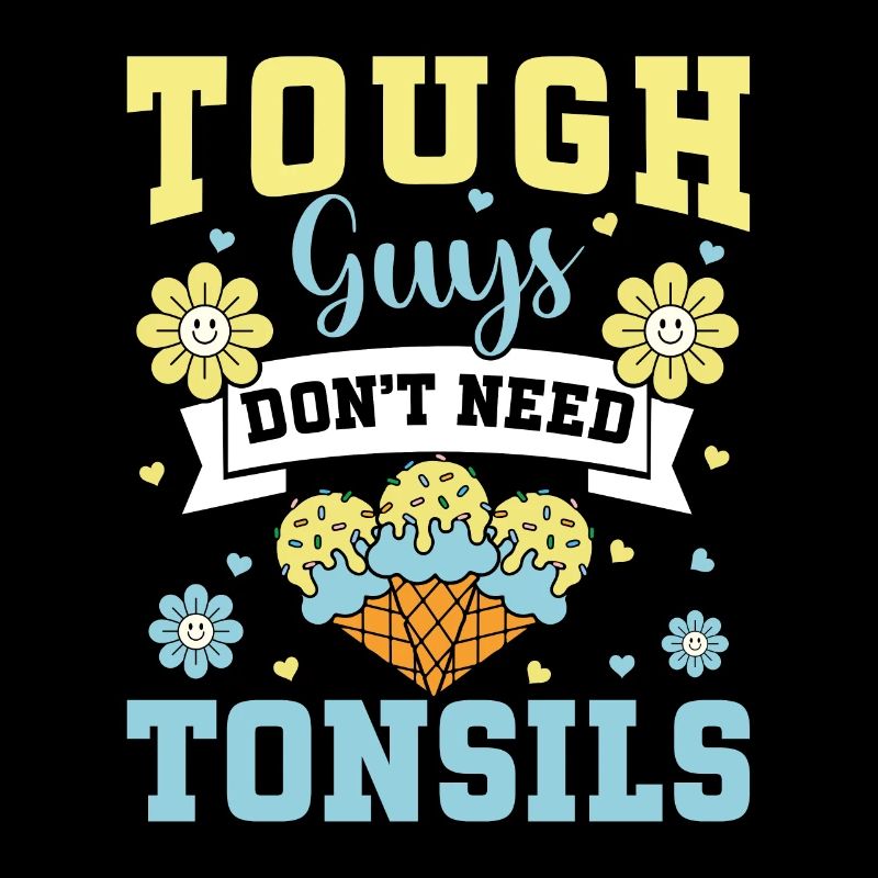 Guys don't need almonds! Tonsil surgery