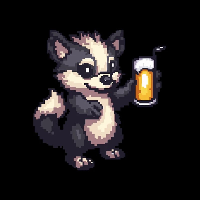 Skunk Pixel Beer