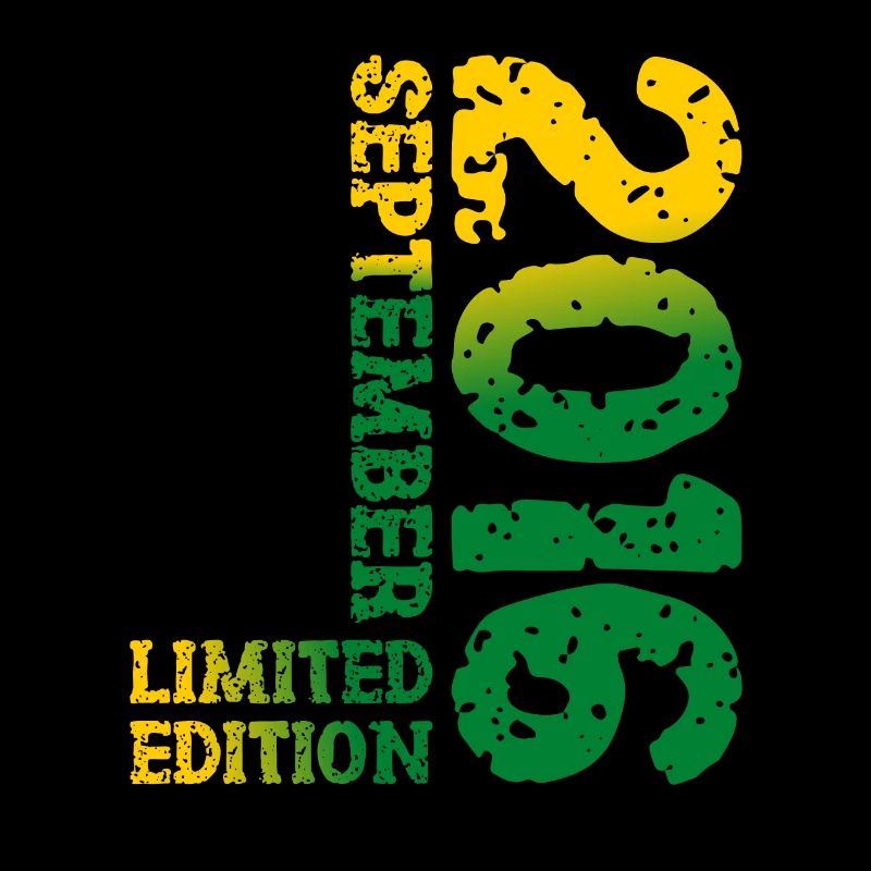 2016 September Limited Edition 7. Geburtstag Deko