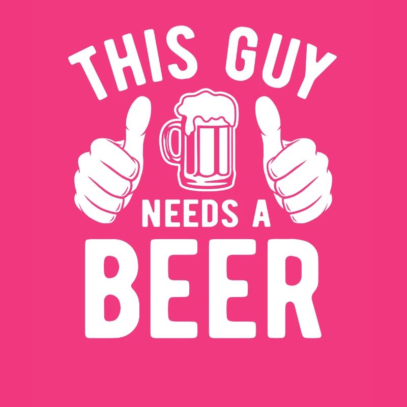 This guy needs a beer - Biertrinker - Spruch