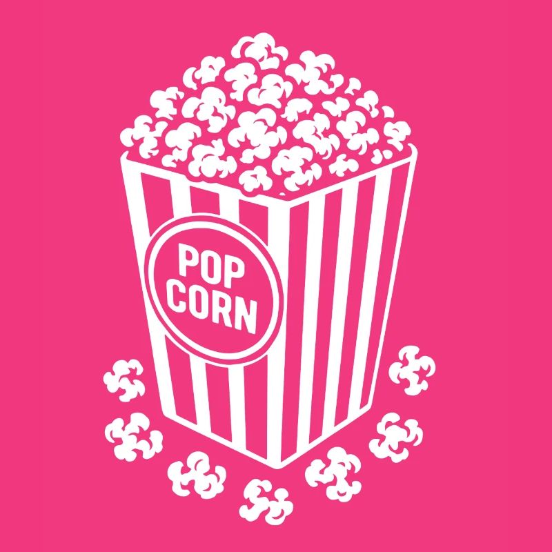 Frisches Popcorn - knusprig, lecker - Geschenk
