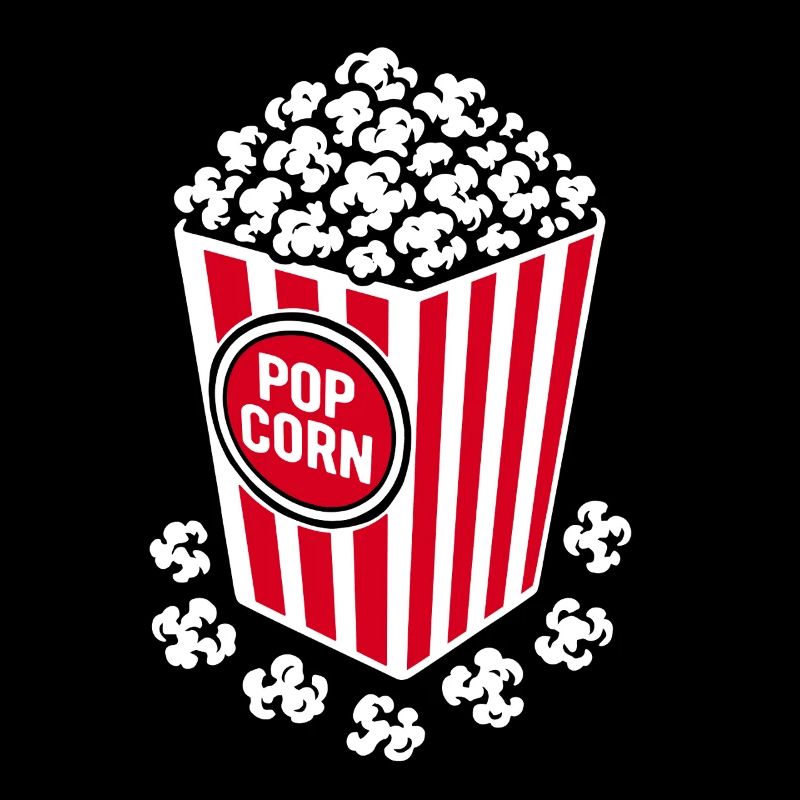 Frisches Popcorn - knusprig, lecker - Geschenk