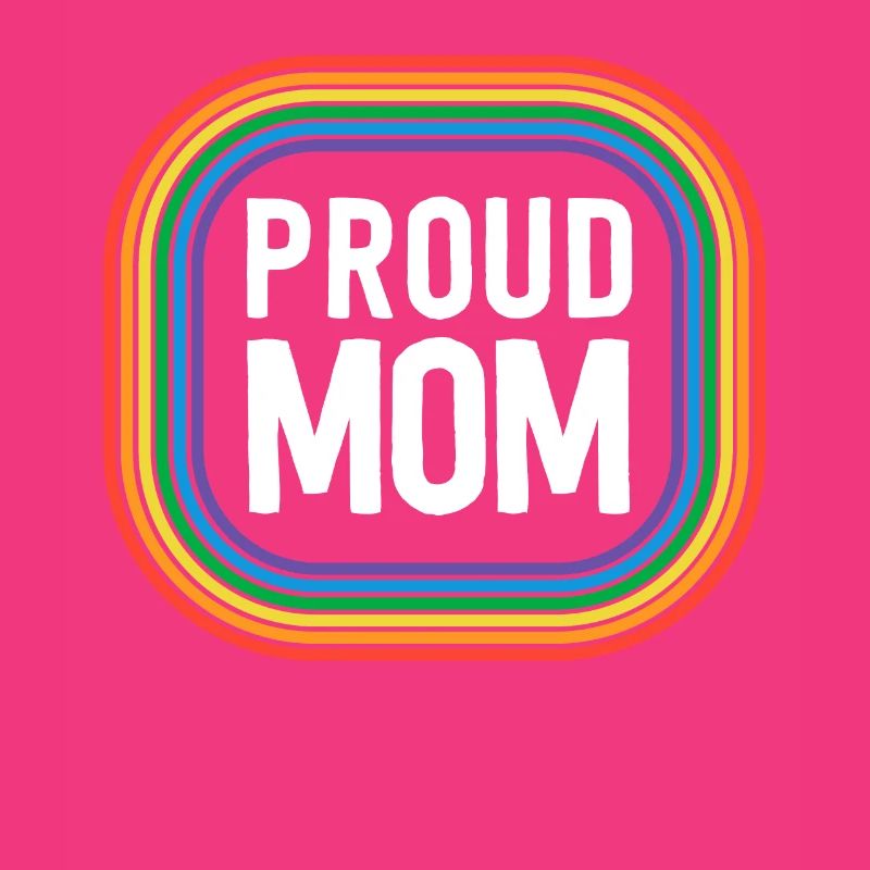 Stolze Mutter mit Pride Mutter Gay Pride Zeug LGBT