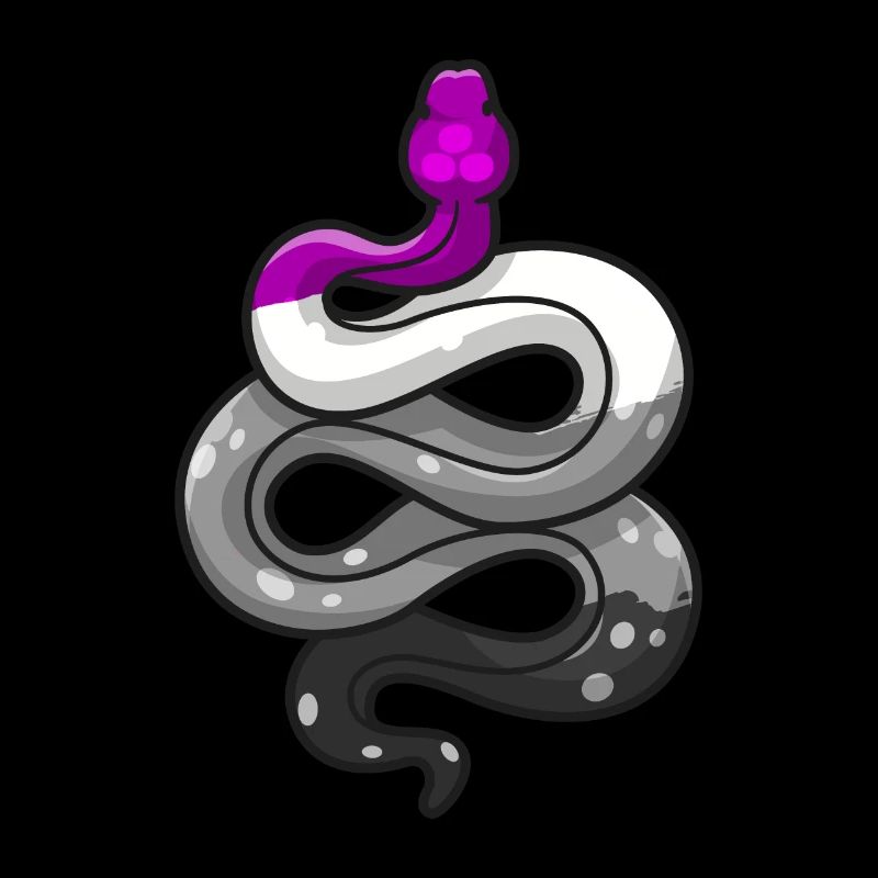 Asexual Pride Snake Ace Pride Flag Couleurs LGBT