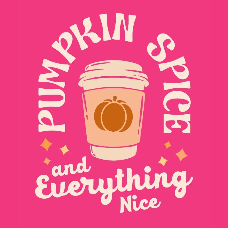 Pumpkin Spice And Everything Nice Retro Fall