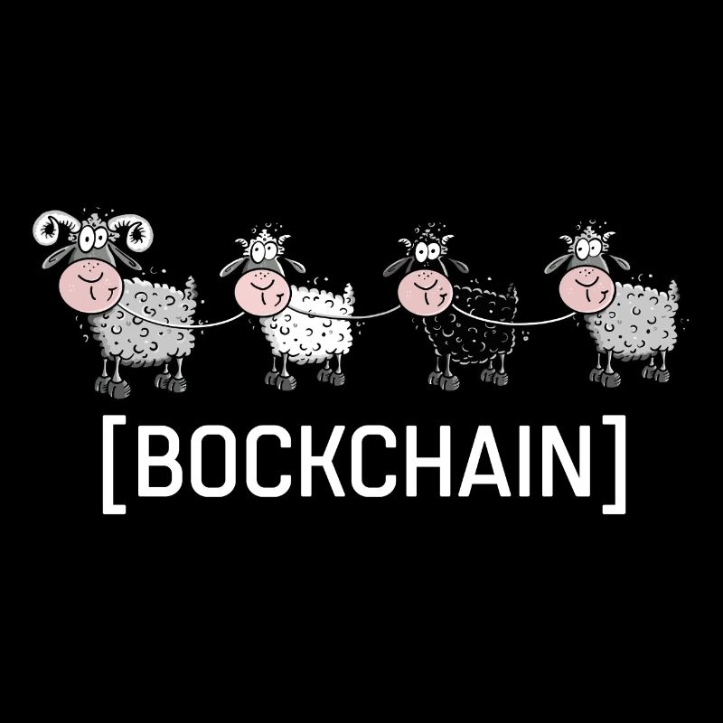 Bockchain - Blockchain Drôle de mouton Informaticien
