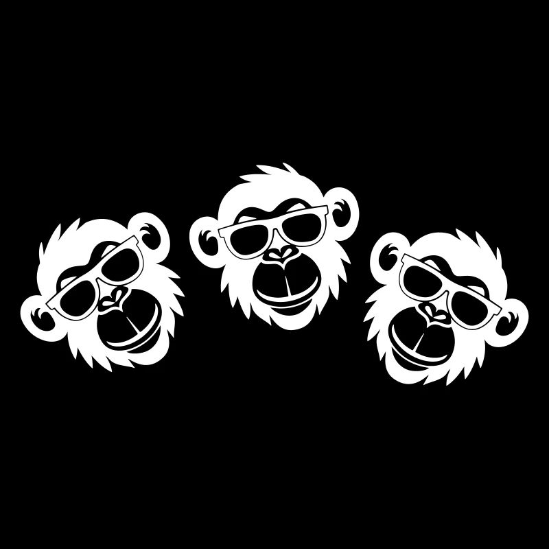 Monkey Head Funny Party Monkeys