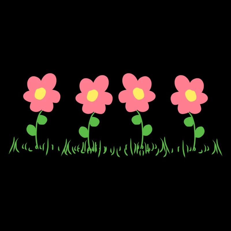 Fleurs, Plantes, Nature, Ligne De Fleurs