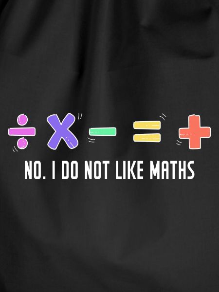 Funny math saying