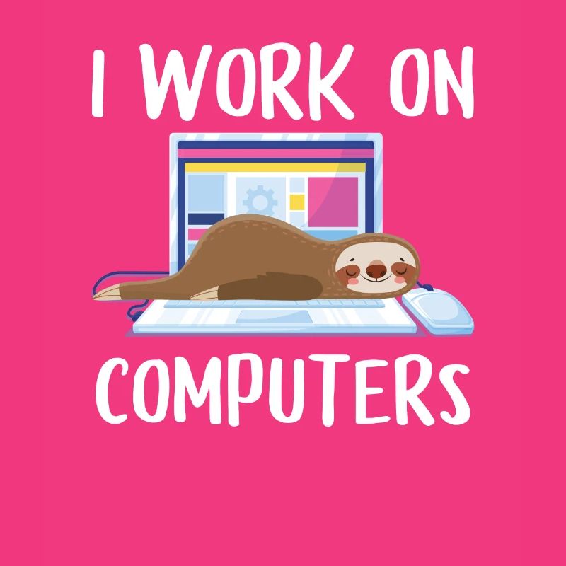 I work on computers Computer Progammer Geschen