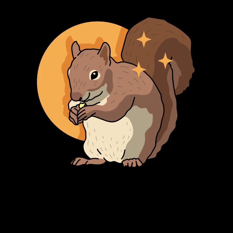 Süßes Eichhörnchen Grauhörnchen Geschenk