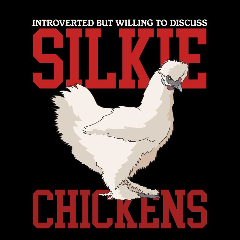 Silk Chicken Silkie Chicken Silk Chickens Gift