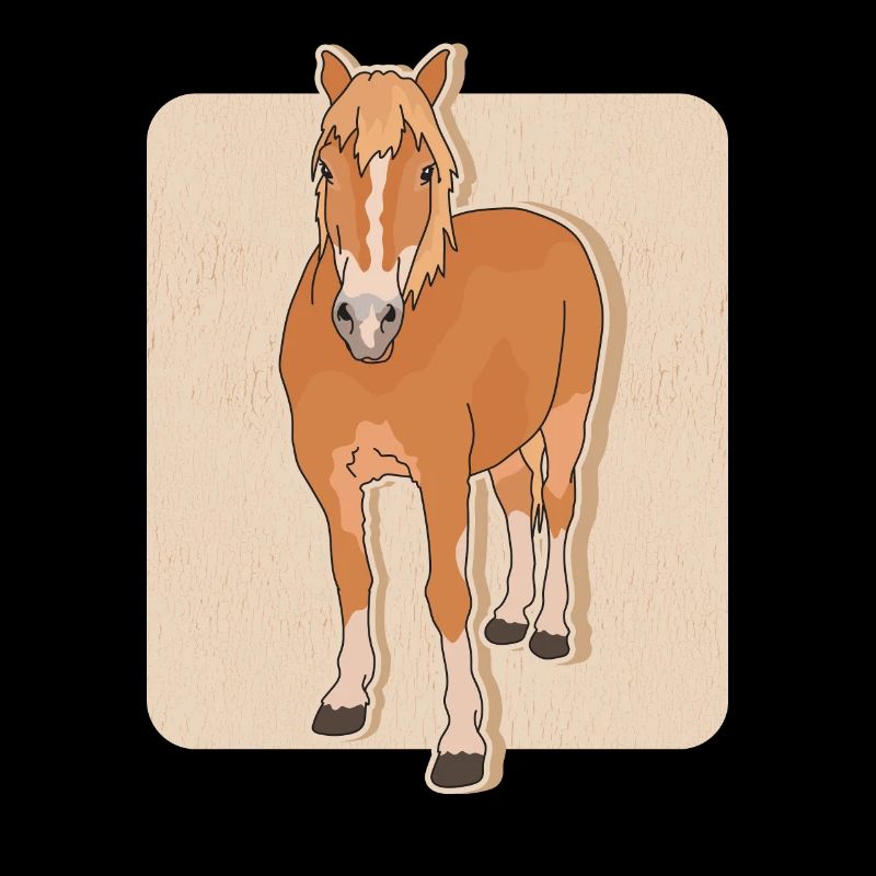 Haflinger Pferde Haffi Pferdebesitzer Geschenk