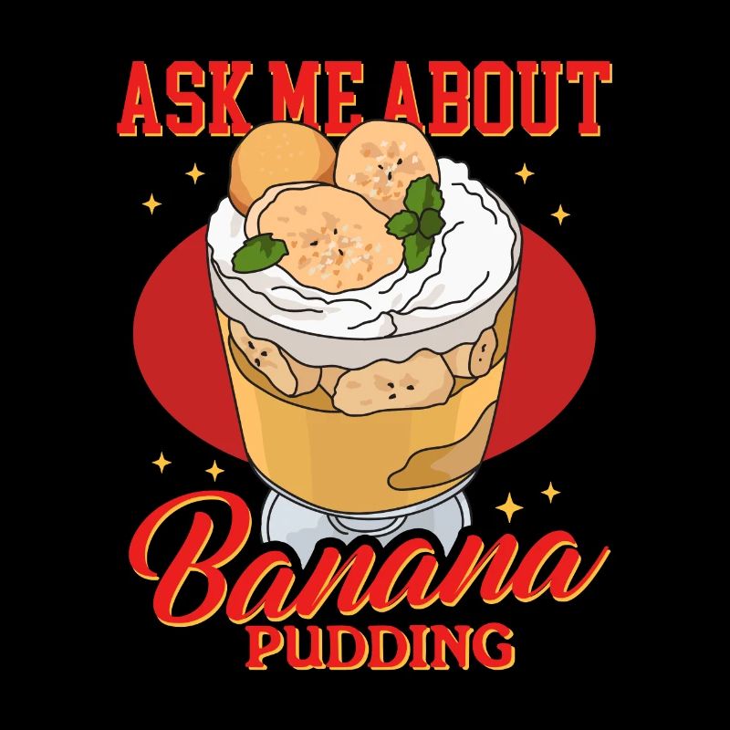 Bananenpudding Bananen Pudding Geschenk