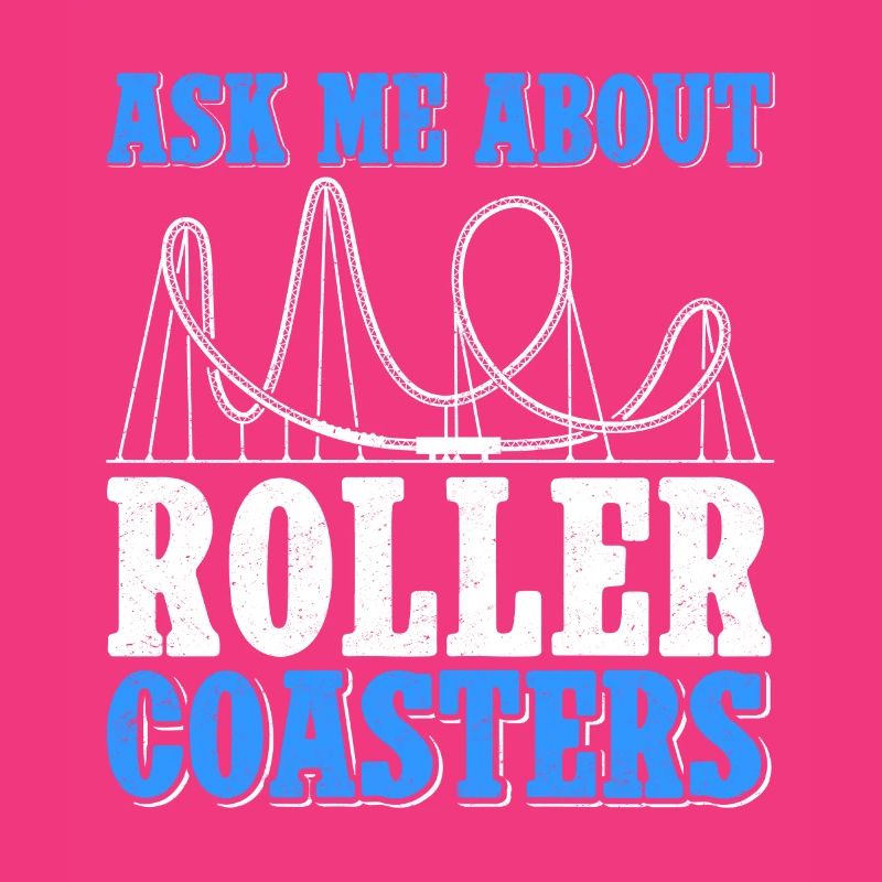 Achterbahn Rollercoaster Roller Coaster Geschenk