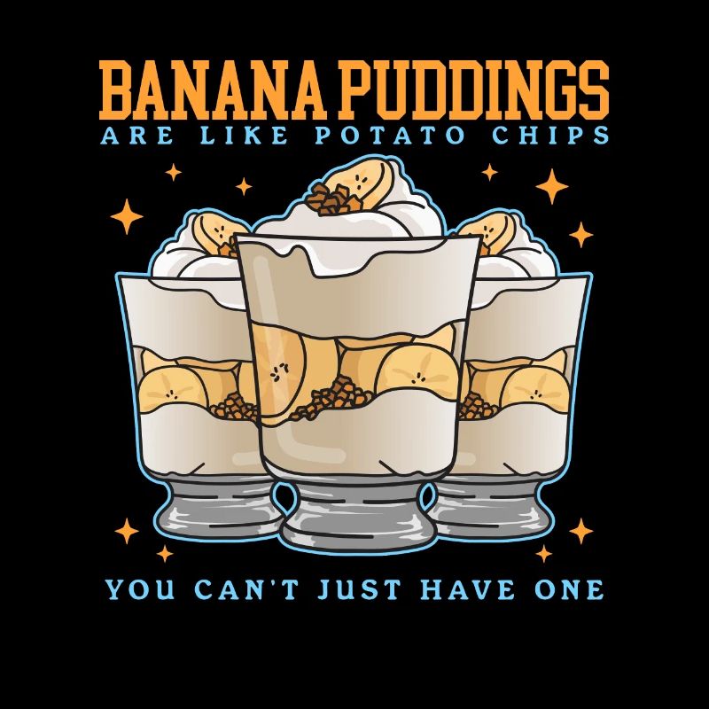 Bananenpudding Bananen Pudding Geschenk