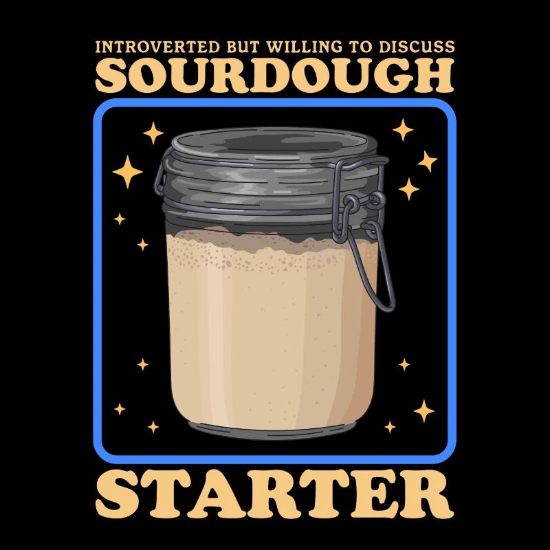 Sauerteig Starter Sauerteigbrot Bäcker Geschenk