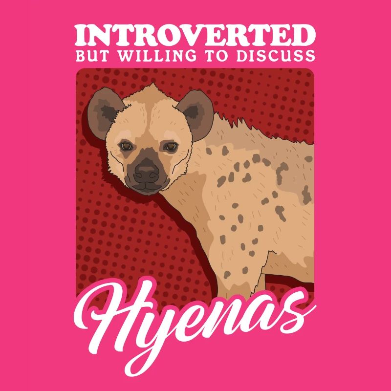 Hyäne Hyänen Tüpfelhyäne Geschenk