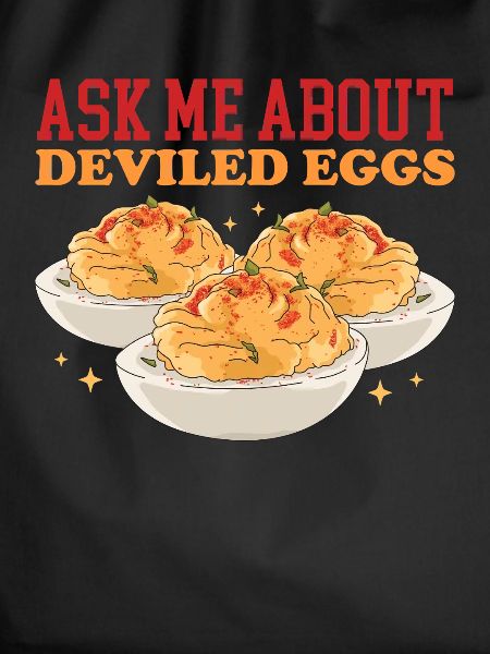 Gefüllte Eier Deviled Eggs Geschenk