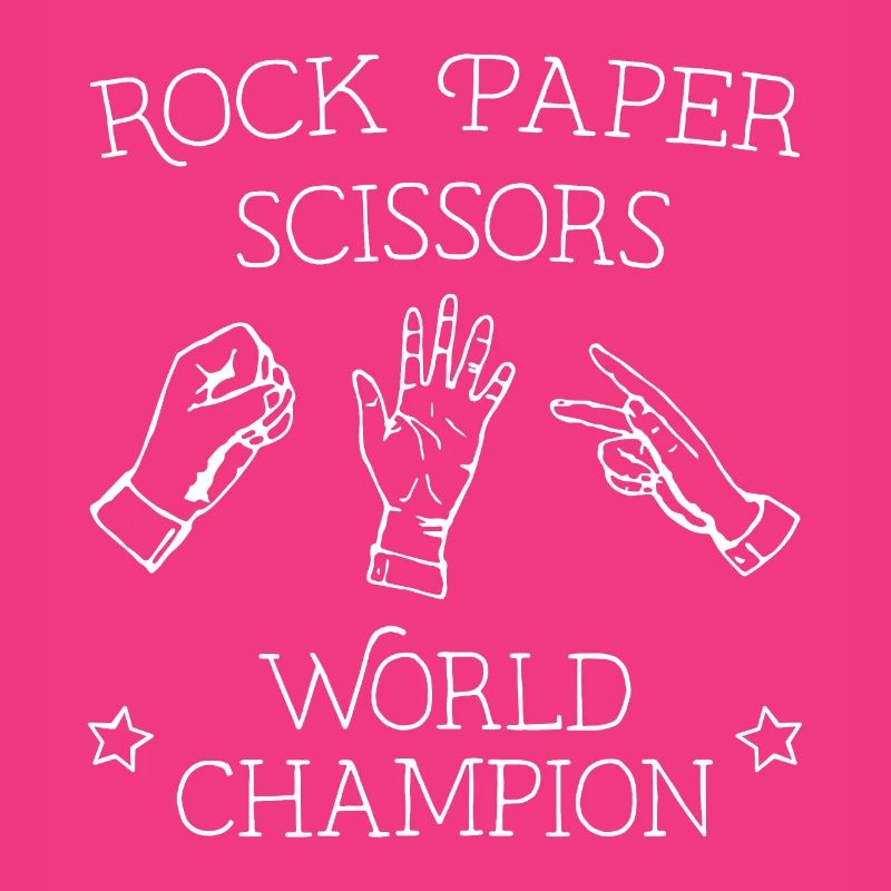 Champion du monde de ciseaux en papier de roche