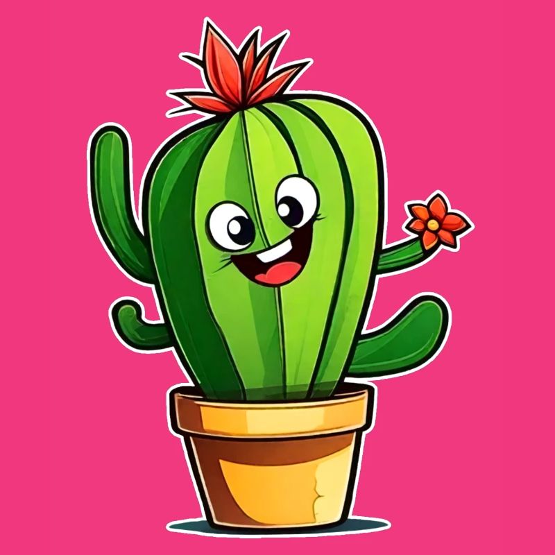 Mon petit cactus vert