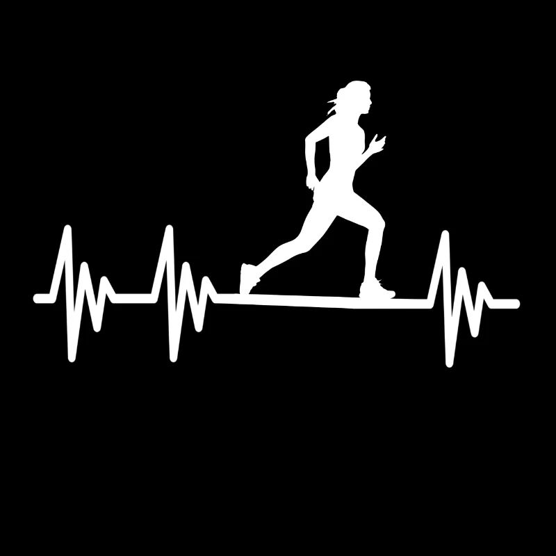 Jogger Joggen Herzfrequenz Läufer Rennen Geschenk