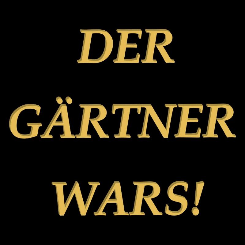 Der Gärtner wars!