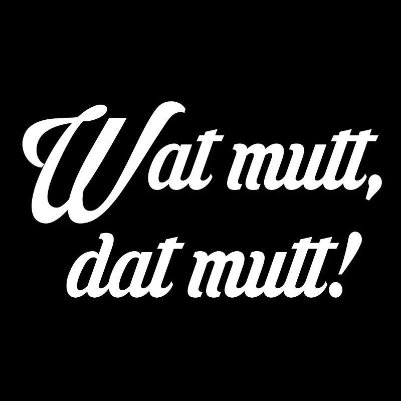 Wat mutt dat mutt Hamburg Northern Germany