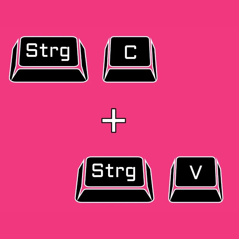 Ctrl c Ctrl v Keyboard Computer Copy Gift