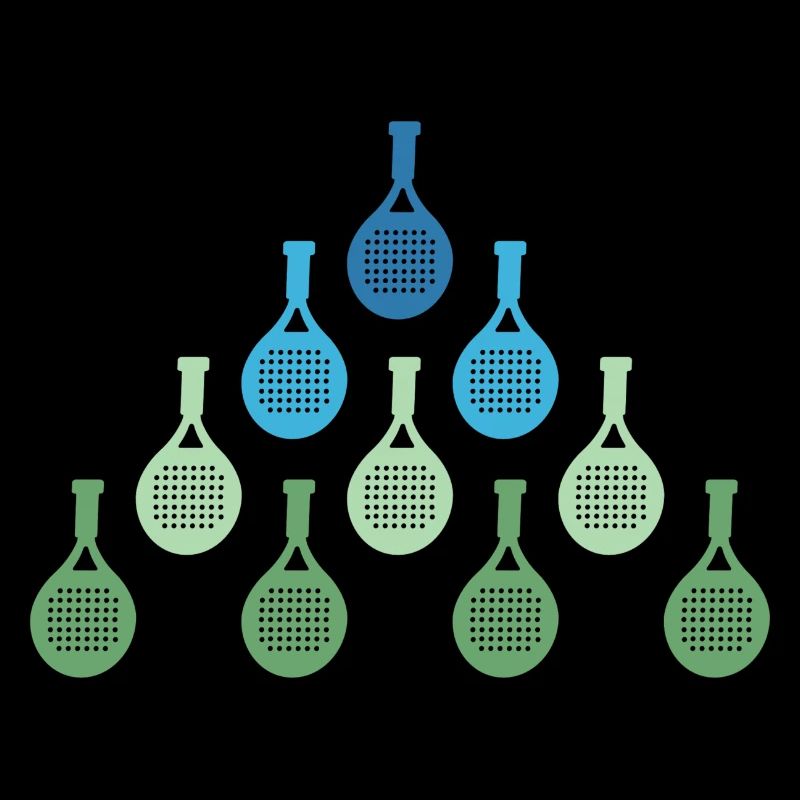 Drôle de conception de raquette de padel pour Padel Tennis Sp