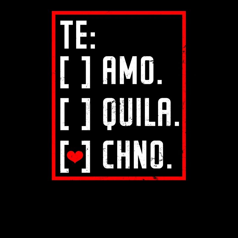 Edm Rave Te Amo Techno Cadeau