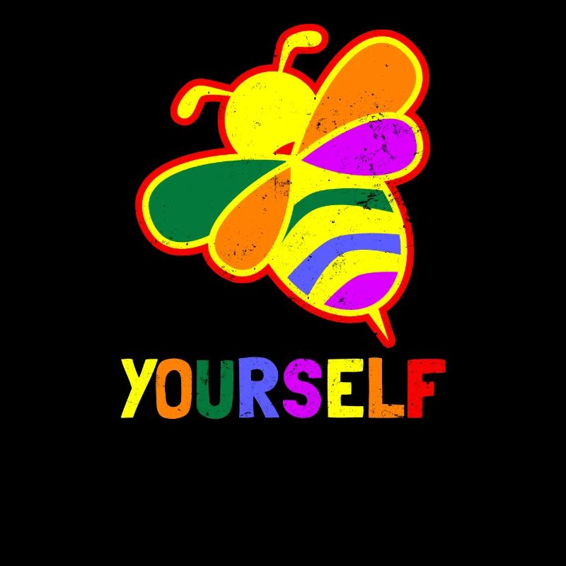 Bee Yourself Lesbeean Lesbian Gift