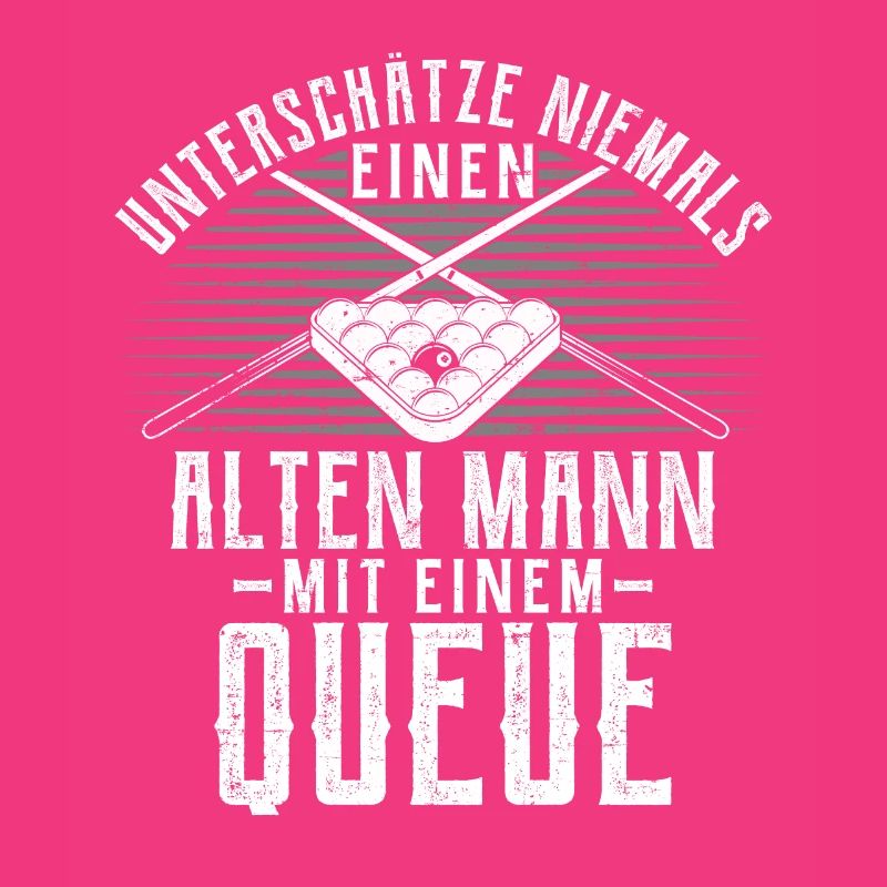 Billard Poolbillard Snooker Queue EKG Geschenk