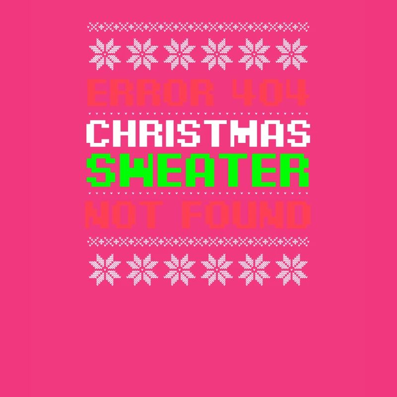Programmer Christmas Ugly Sweater Not Found Gift