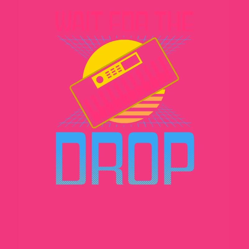 EDM Rave Techno 80er Jahre Wait For Drop