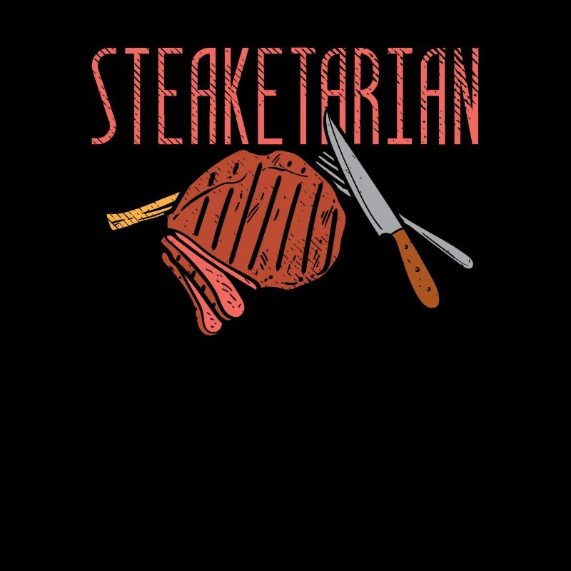 Beef Steak BBQ Steaketarian Meat Eater